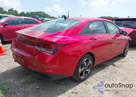 2023 Hyundai Elantra Sel from USA, damaged, VIN 5NPLS4AG1PH103080